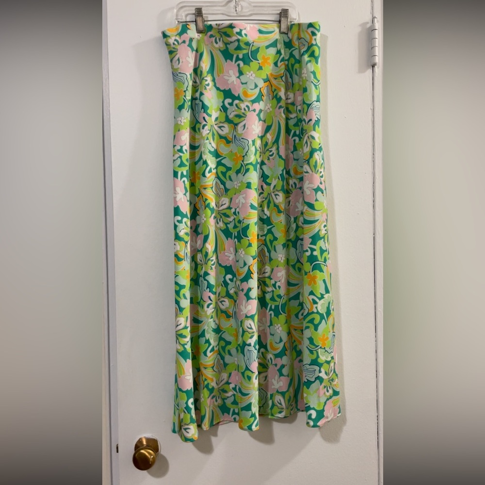 Satin Slip Skirt